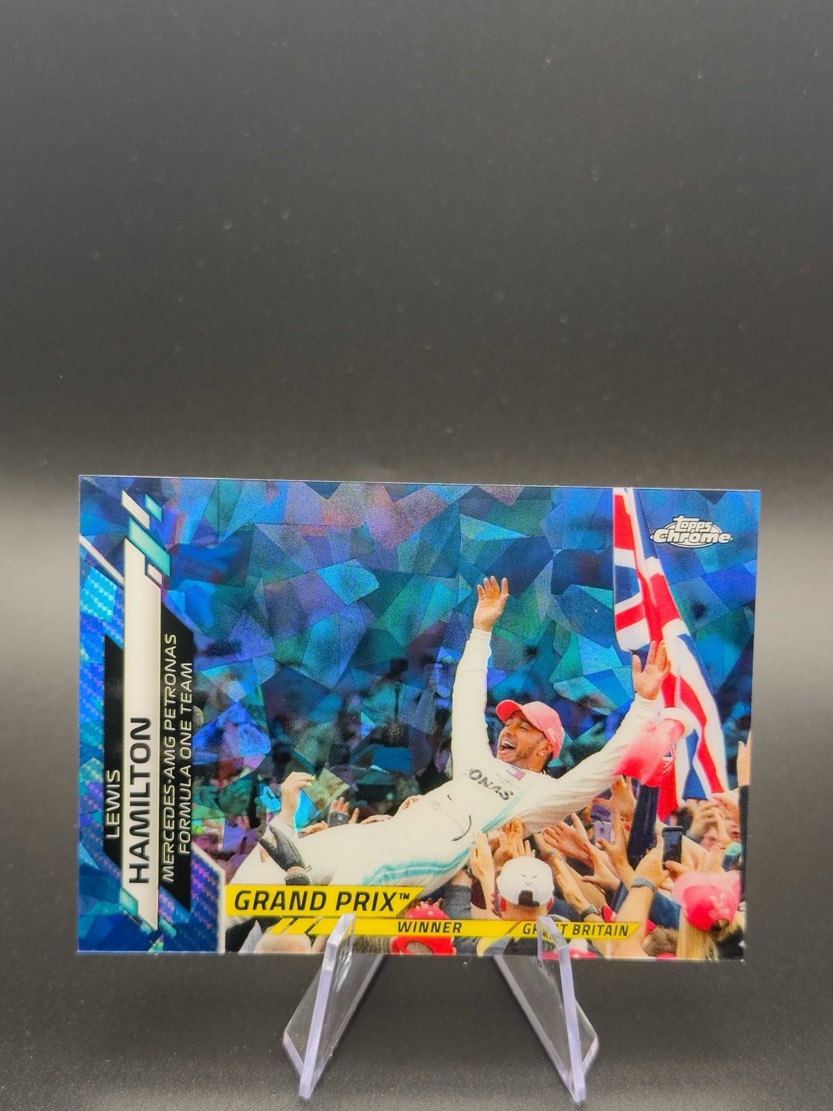 2020 Topps Chrome Sapphire F1 Lewis Hamilton #142 GP Winner (GB), Sapphire